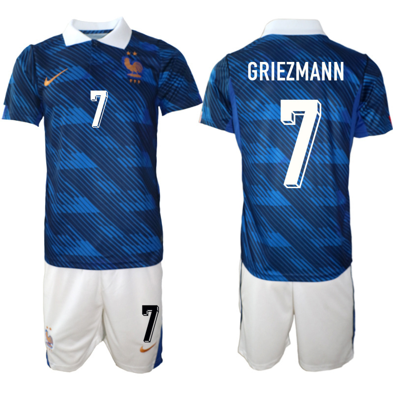 Men France home #18 style 2026 World Cup Soccer jersey